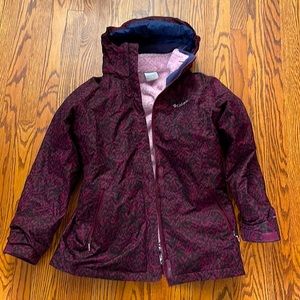GORGEOUS Columbia girls winter/ski coat XL